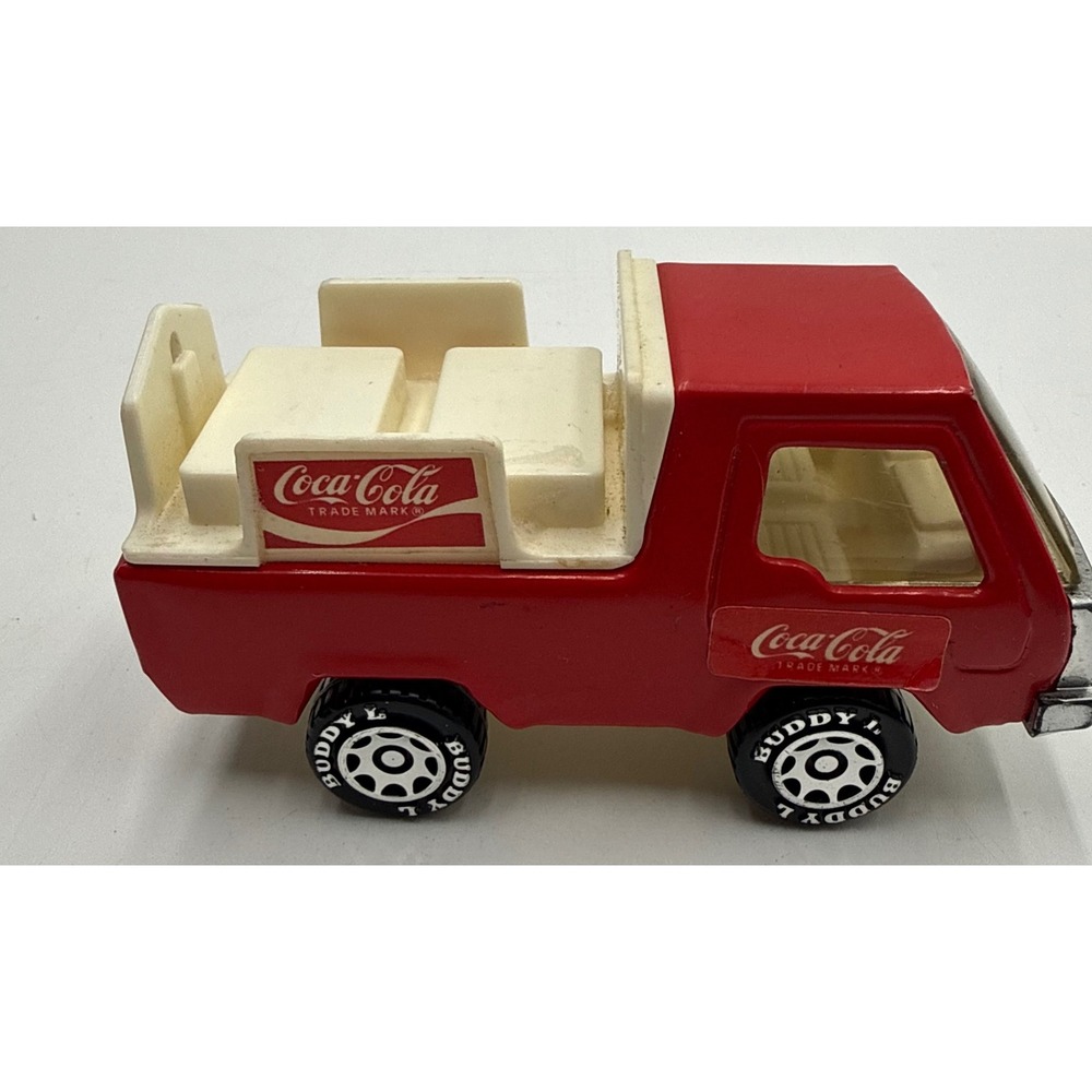 1982 Buddy L Coca-Cola Delivery Truck Vintage Red Toy Macau
